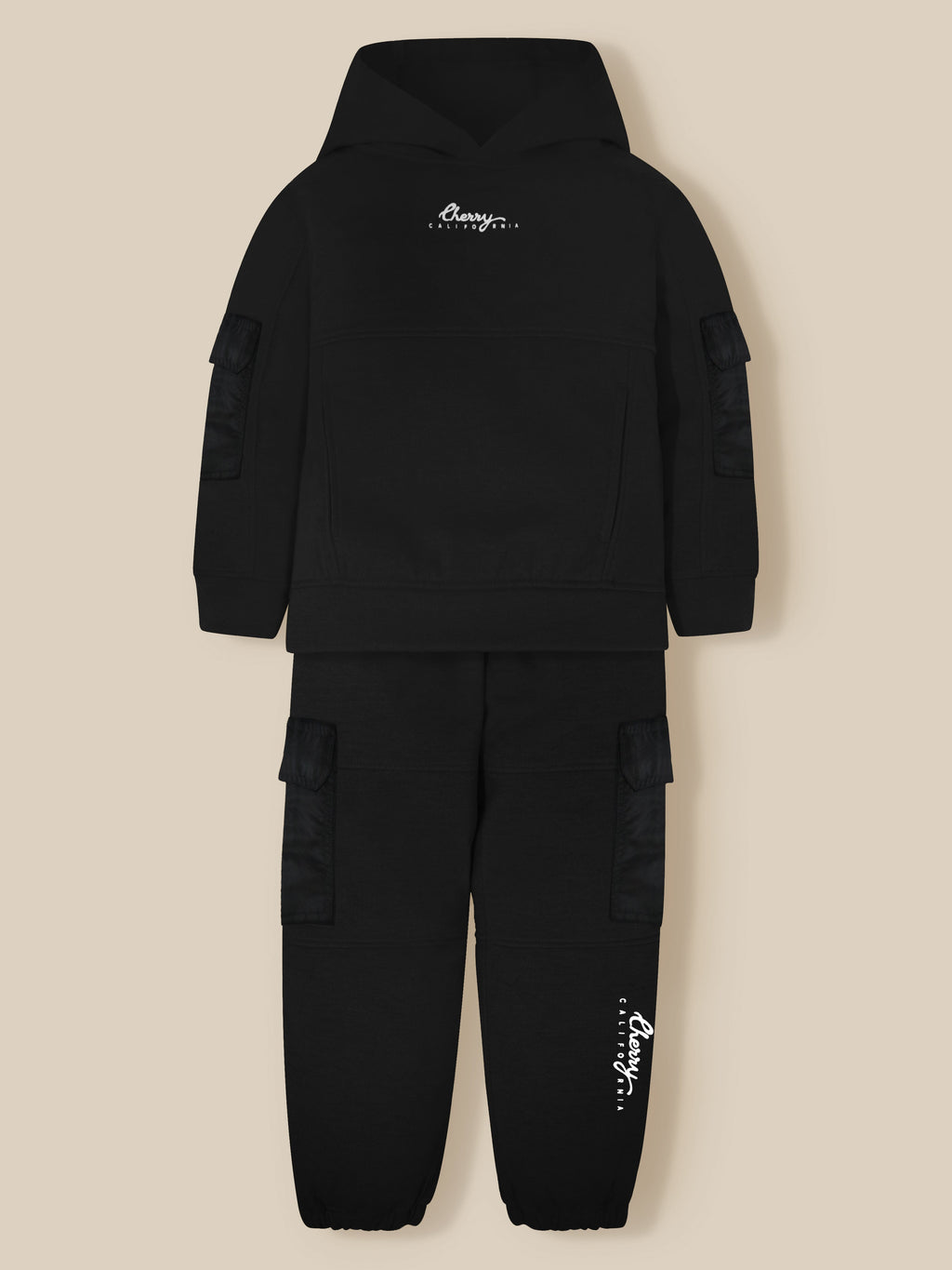 Cherry Crumble Wintertide Bubbly Black Classic Sweatshirt Set