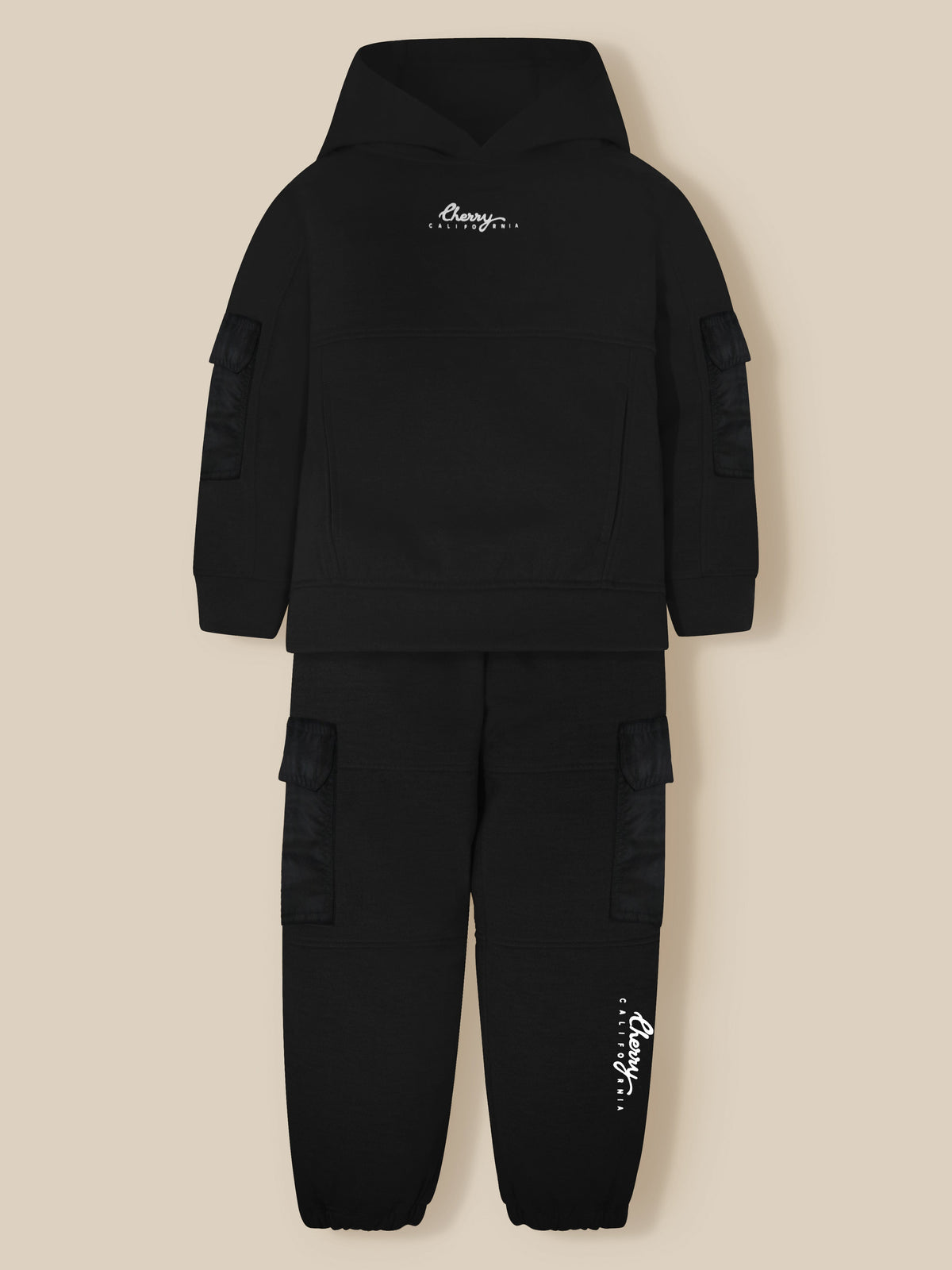 Cherry Crumble Wintertide Bubbly Black Classic Sweatshirt Set