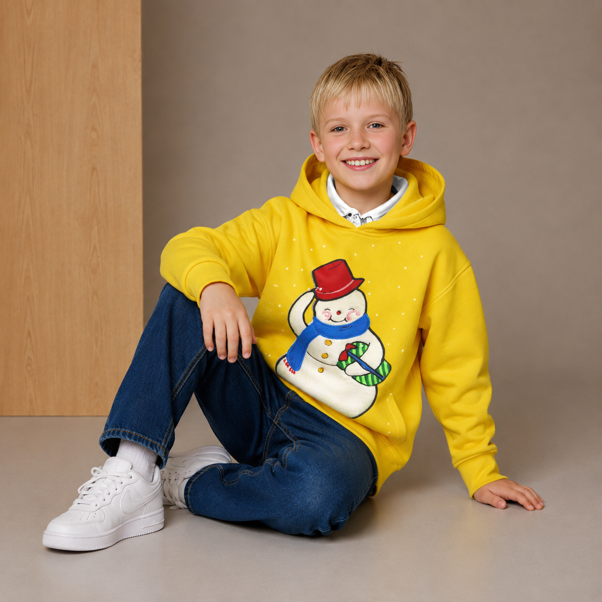Yellow Spark Hoodie