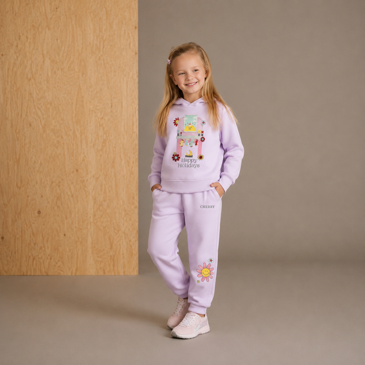 Liliac Winter Glow Sweatshirt Set