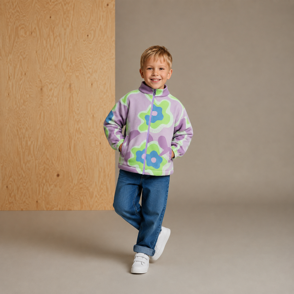 Holiday Glow Floral Multicolor Sweatshirt