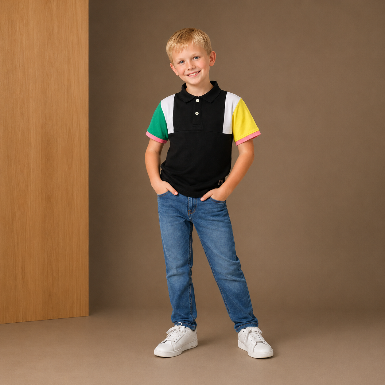 Polo décontracté multicolore Vibe