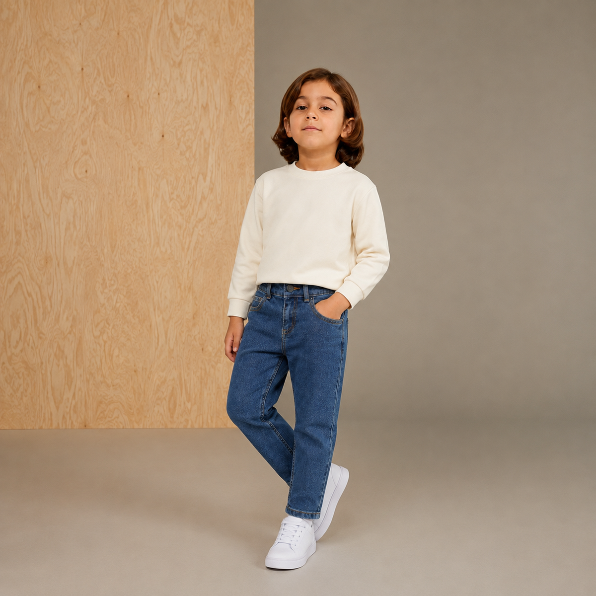 Blue Breezy-Luxe Summer Track Pants