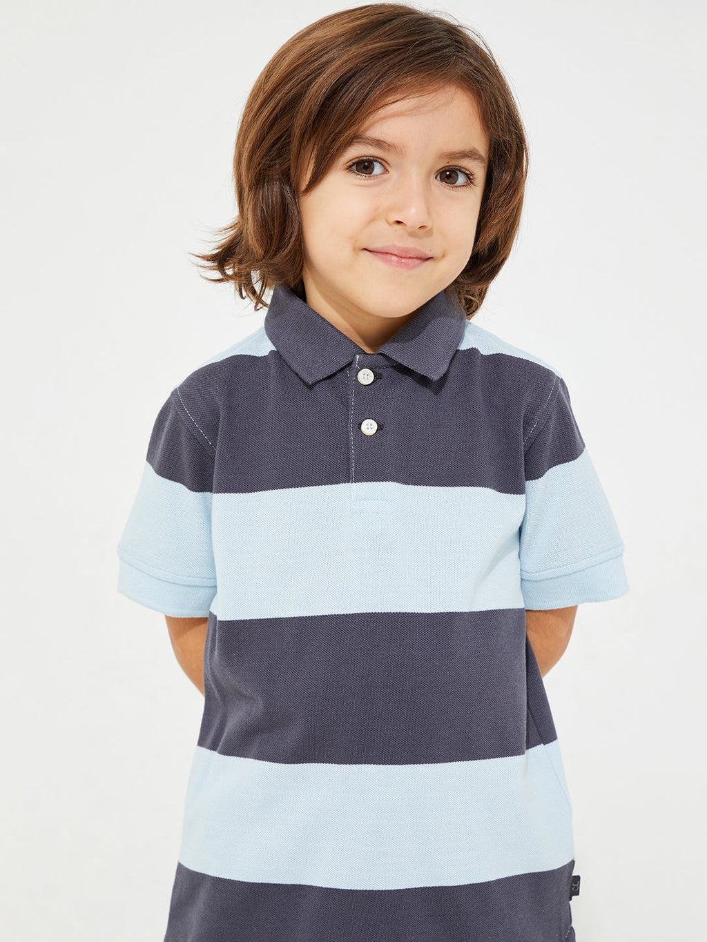 Cherry Crumble Multicolor Striped Cozy Elegant Summer Tshirt