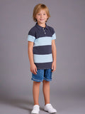 Cherry Crumble Multicolor Striped Cozy Elegant Summer Tshirt