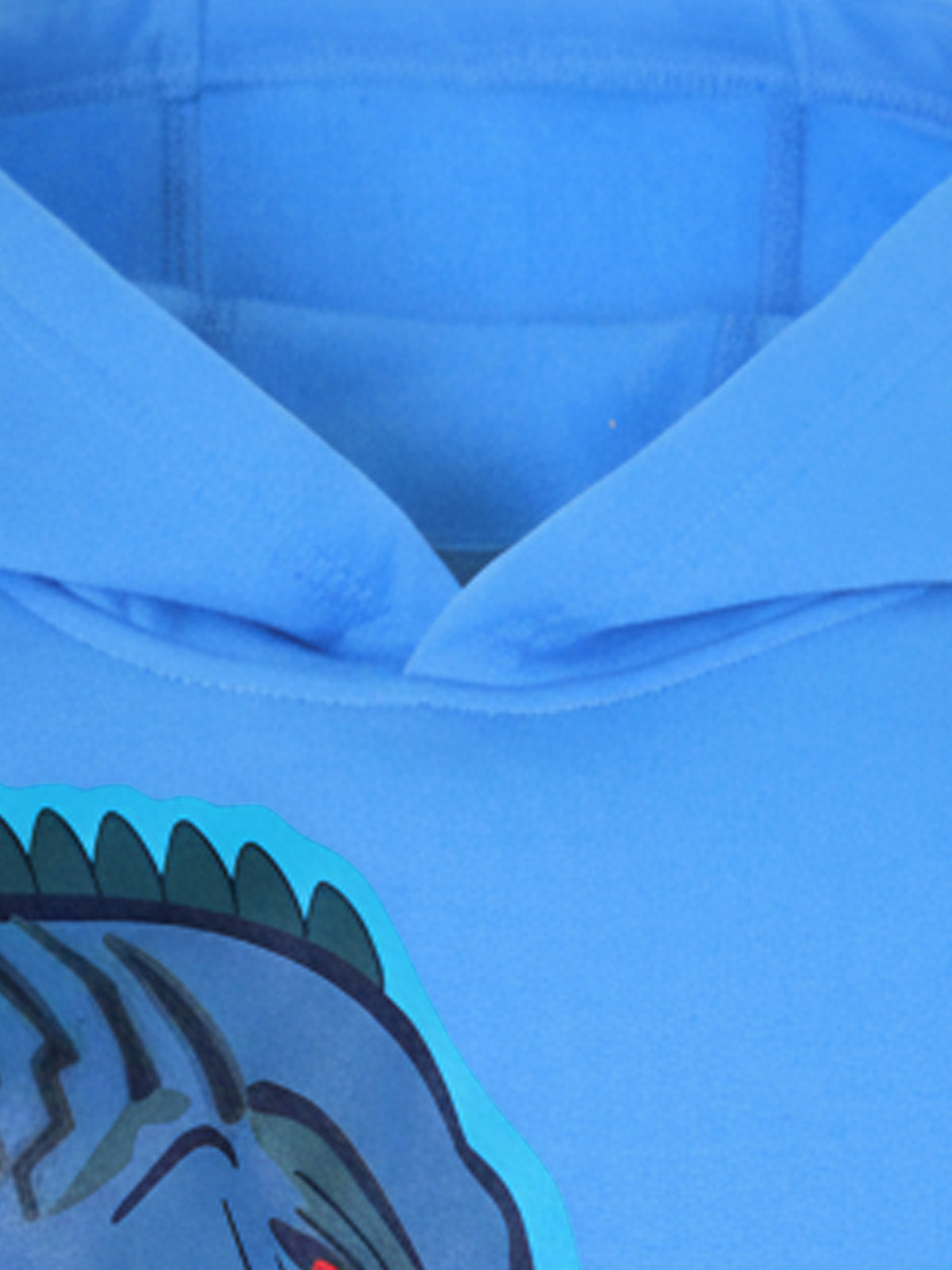 Cozy Blue Fleece Winter Hoodie
