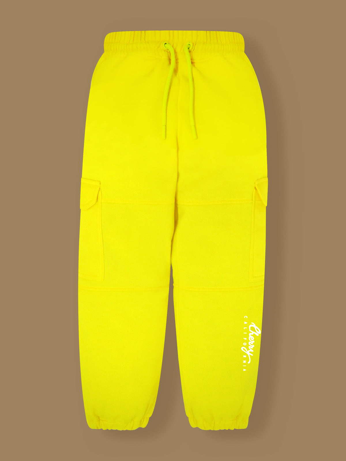 Cherry Crumble Winter Glow Yellow Sweatshirt Set