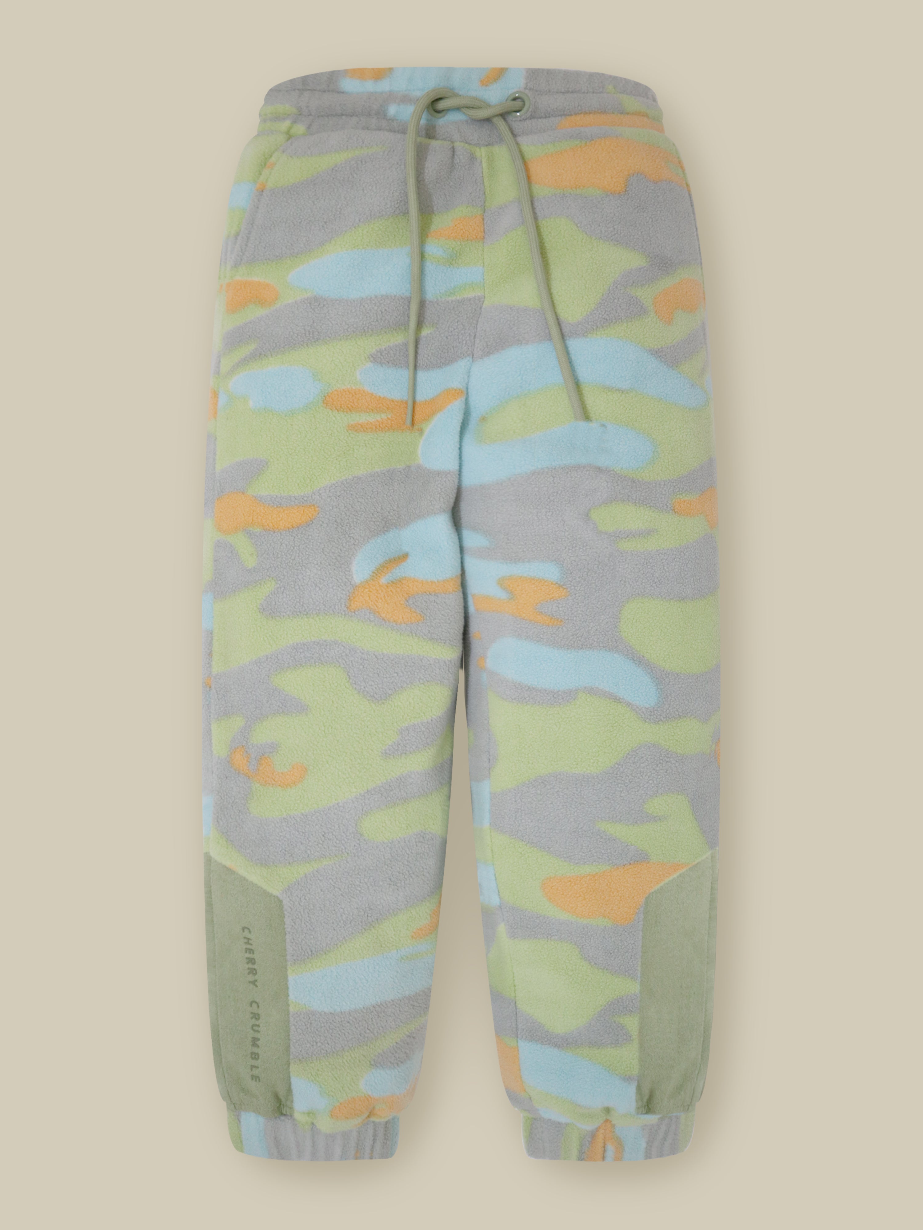 Multicolor Camo Hoodie Set