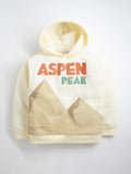 Cherry Crumble Cream Solid Printed Fleece Lovely Classic Winter Sweatshirt