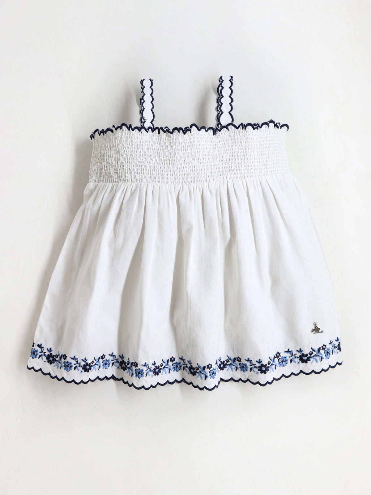 Cherry Crumble White Solid Trendy Stylish Top
