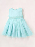 Cherry Crumble Blue Cute Graceful Summer Dress