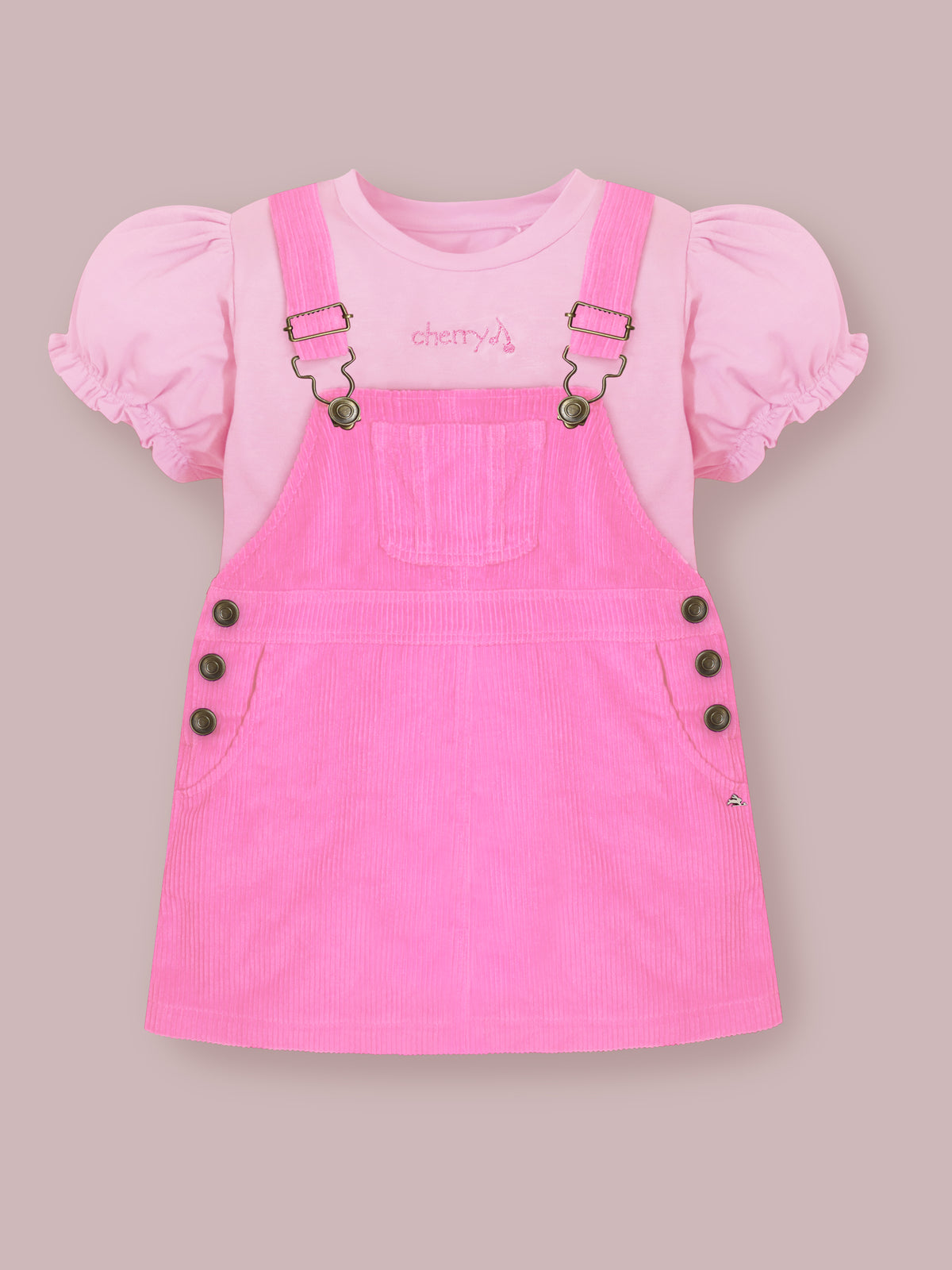 Pretty Pink Striped Summer Dress