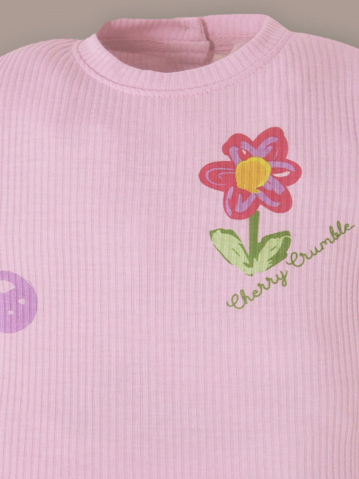 Cherry Crumble Holiday Cheer Joyful Pink Noble Nightsuit