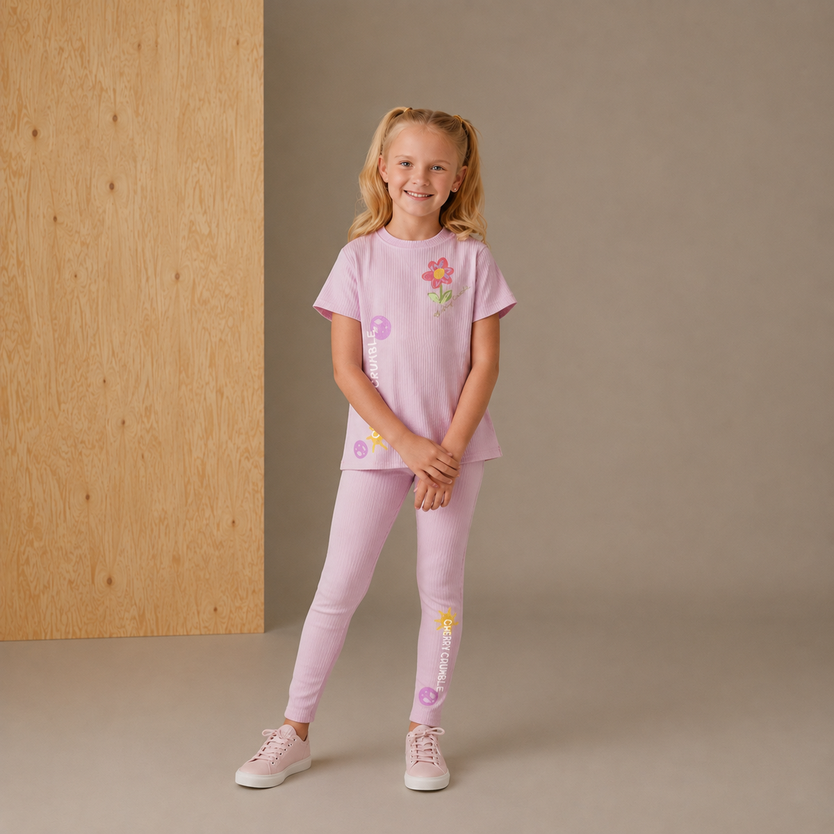Holiday Cheer Joyful Pink Noble Nightsuit