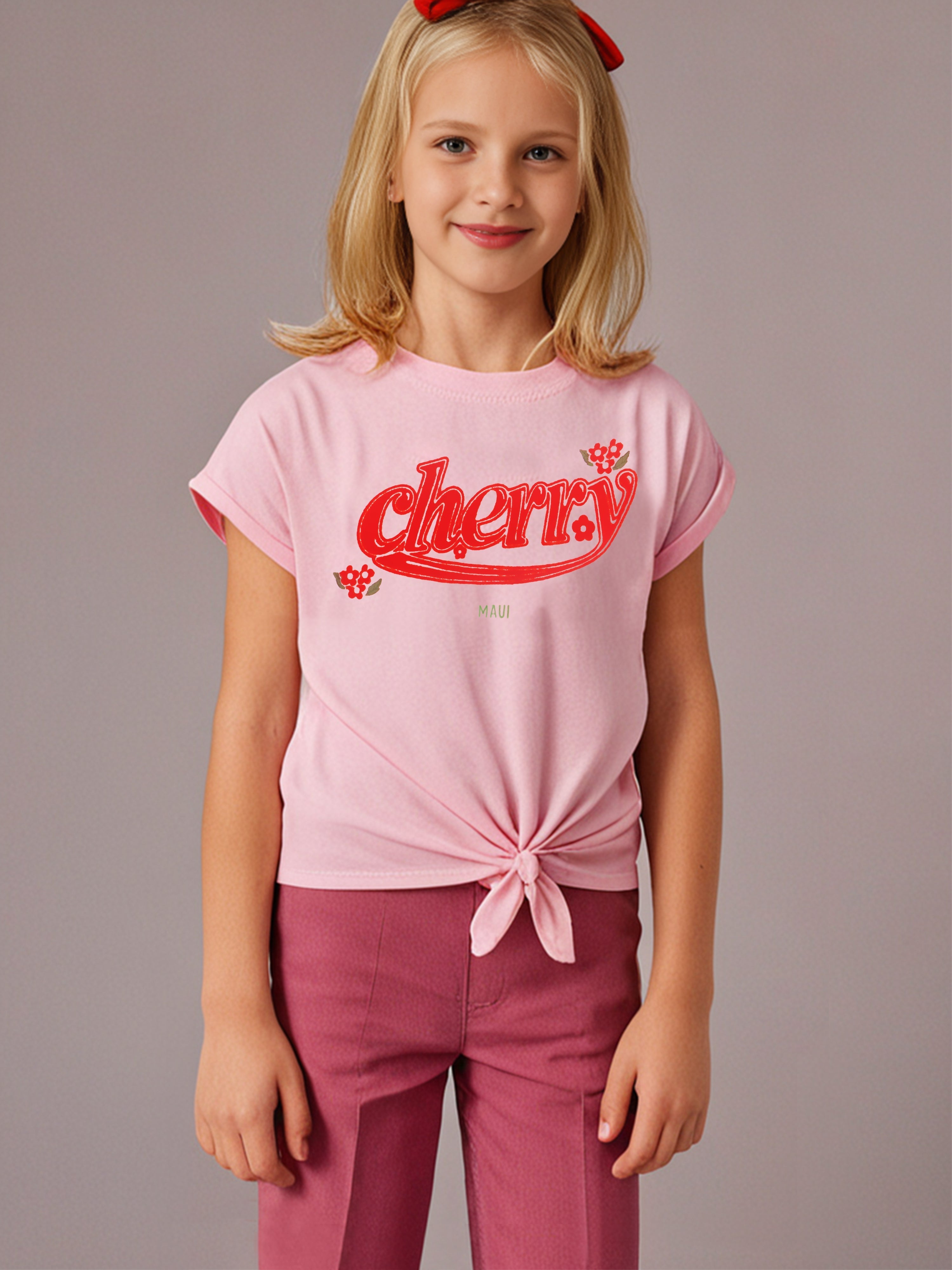 Cherry Crumble Peach Blossom Top