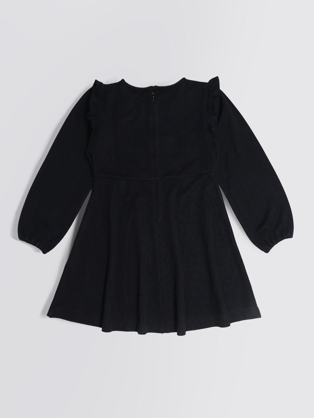 Cherry Crumble Black Embroidered Cute Smart Dress