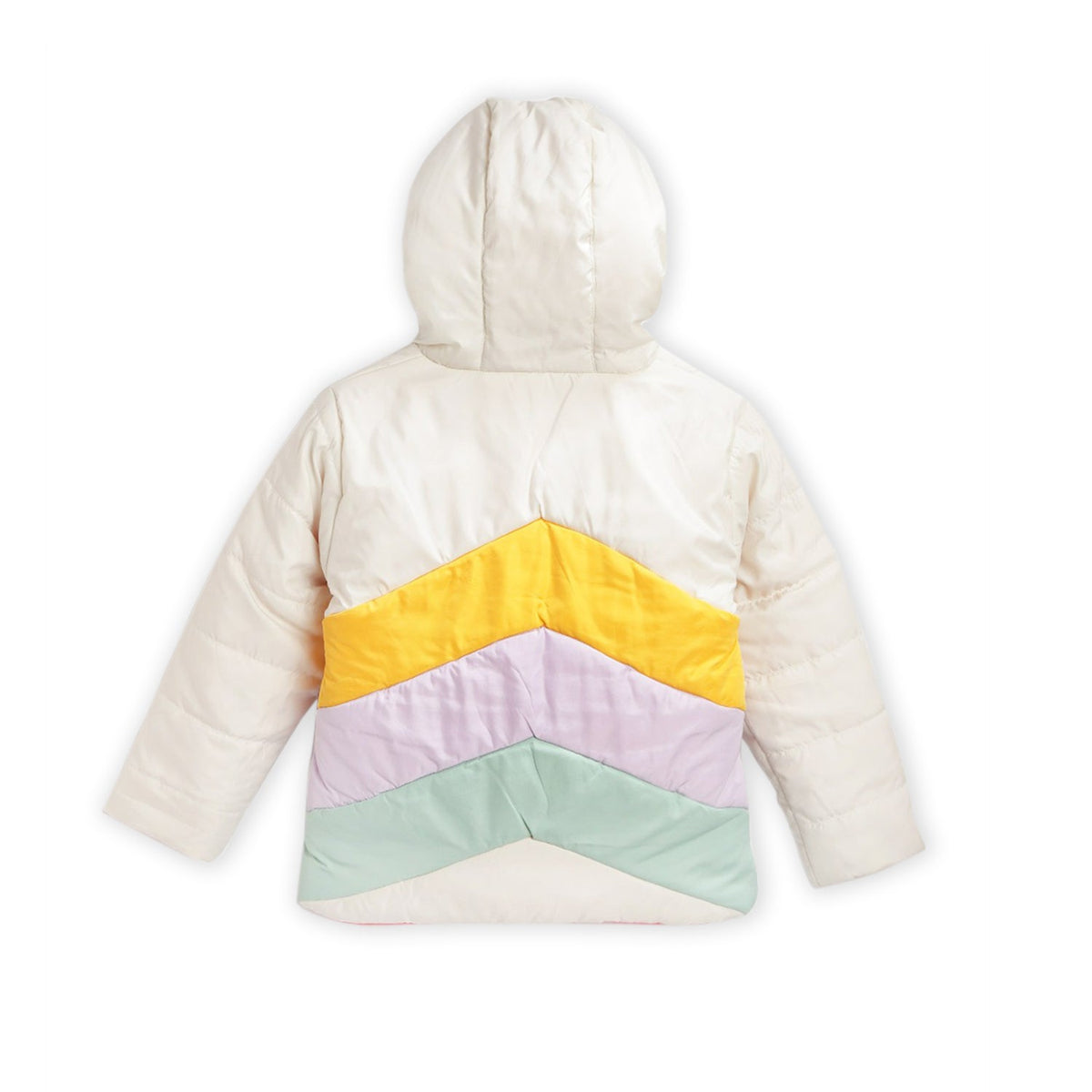 Cherry Crumble Multicolor Cut & Sew Polyester Full Sleeves Hooded Casual Wear Regular Fit Reversible Jacket For Boys And Girls