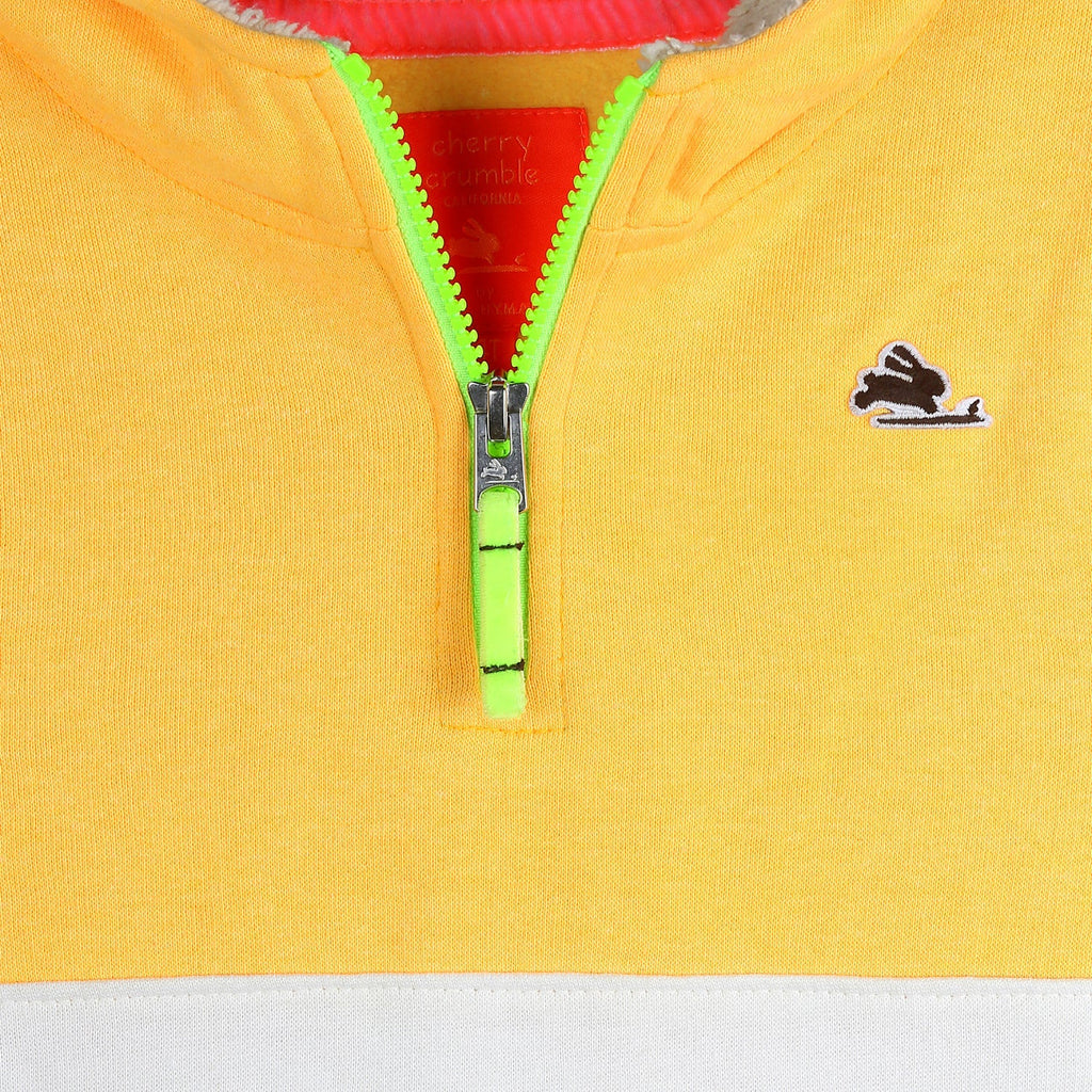 Cherry Crumble Multicolor Solid Sweet Stylish Sweatshirt