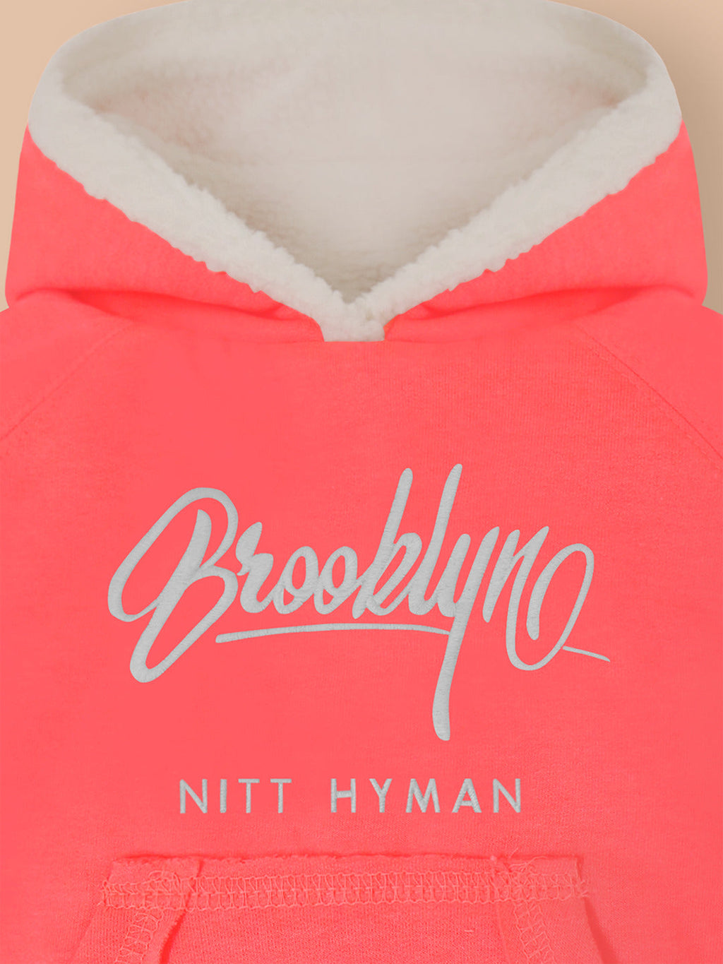 Coral Pop Hoodie
