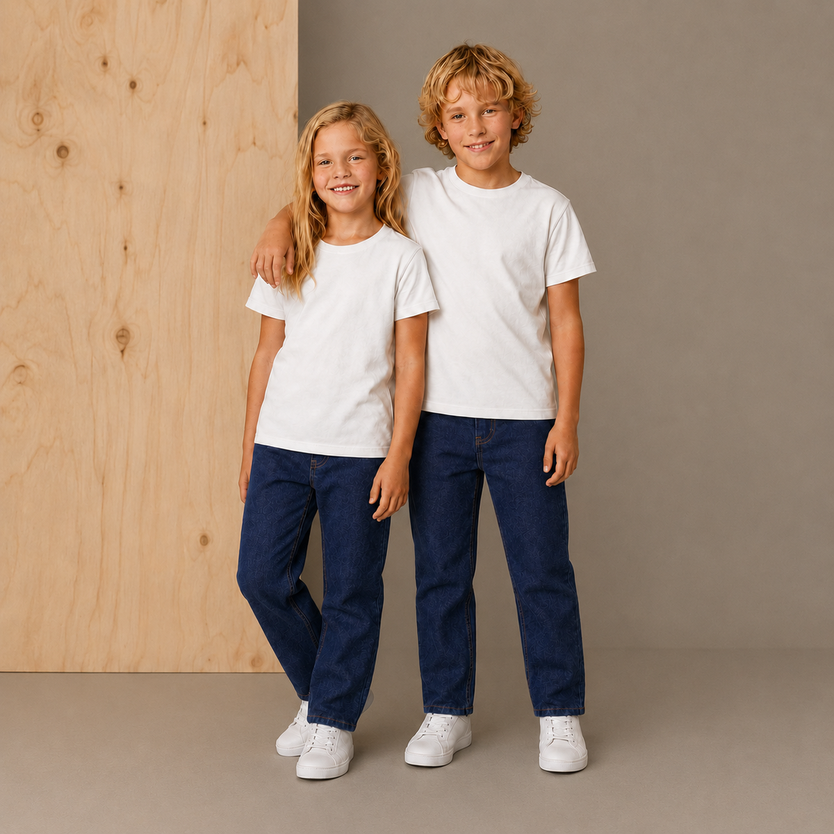 Blue Breezy-Trendy Jeans