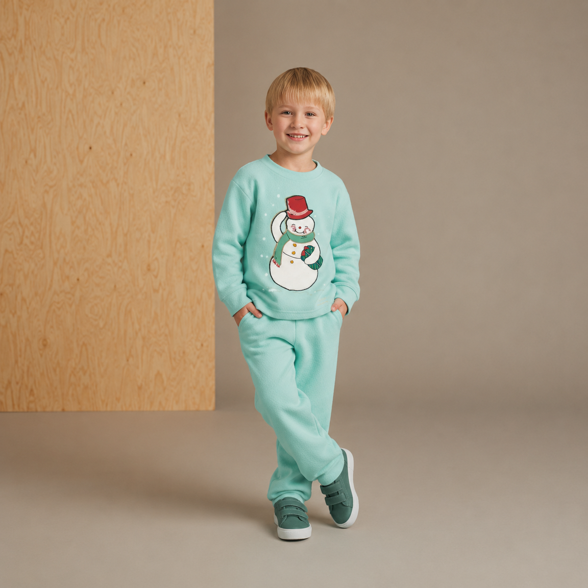 Sunny Joy Playful Polished Mint Nightsuit