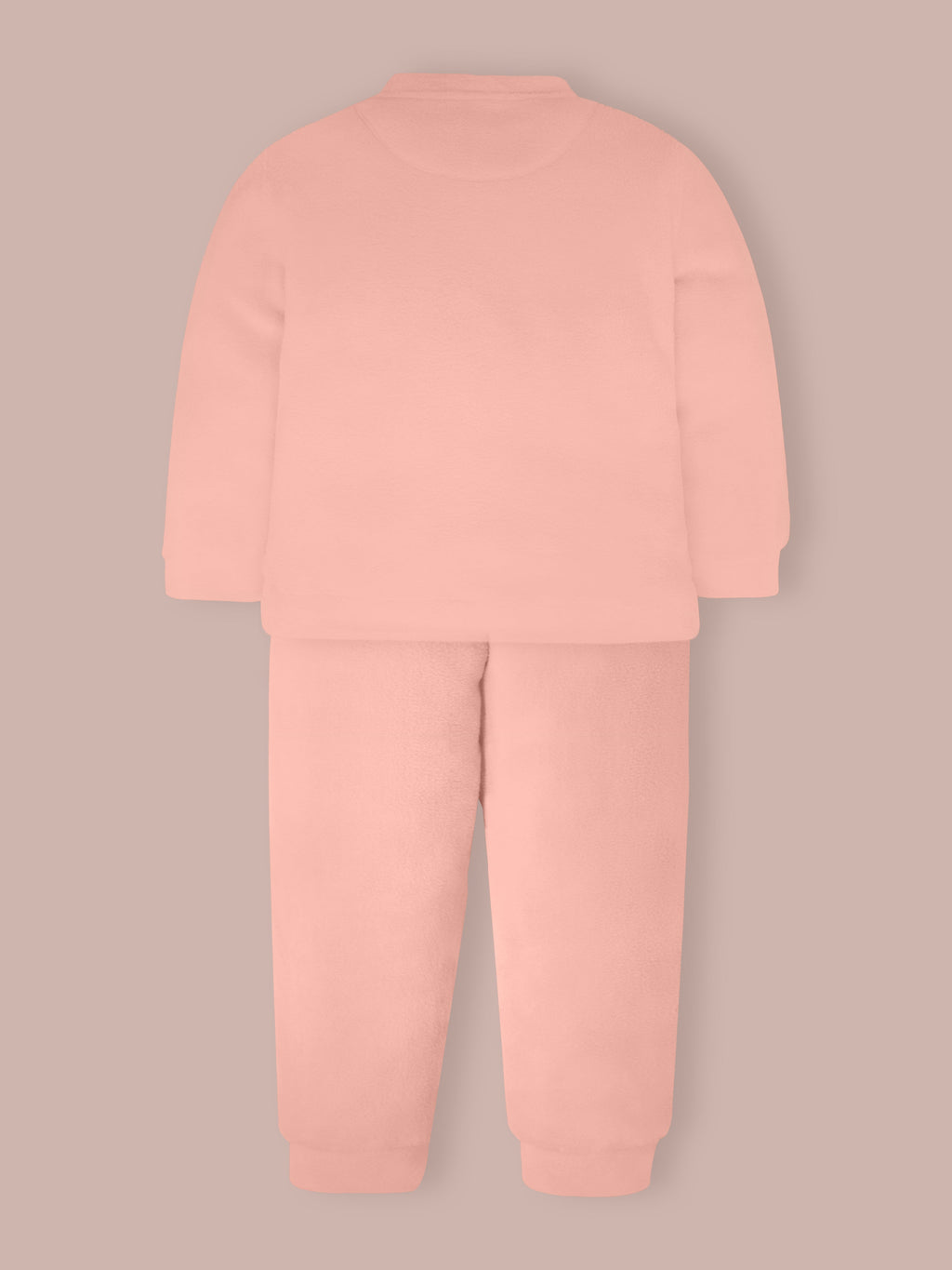 Unisex Soft Peach Sweatshirt Set