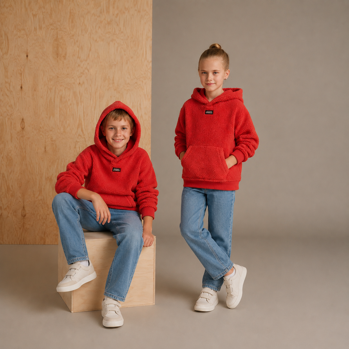 Holiday Spark Sweetie Red Opulent Sweatshirt