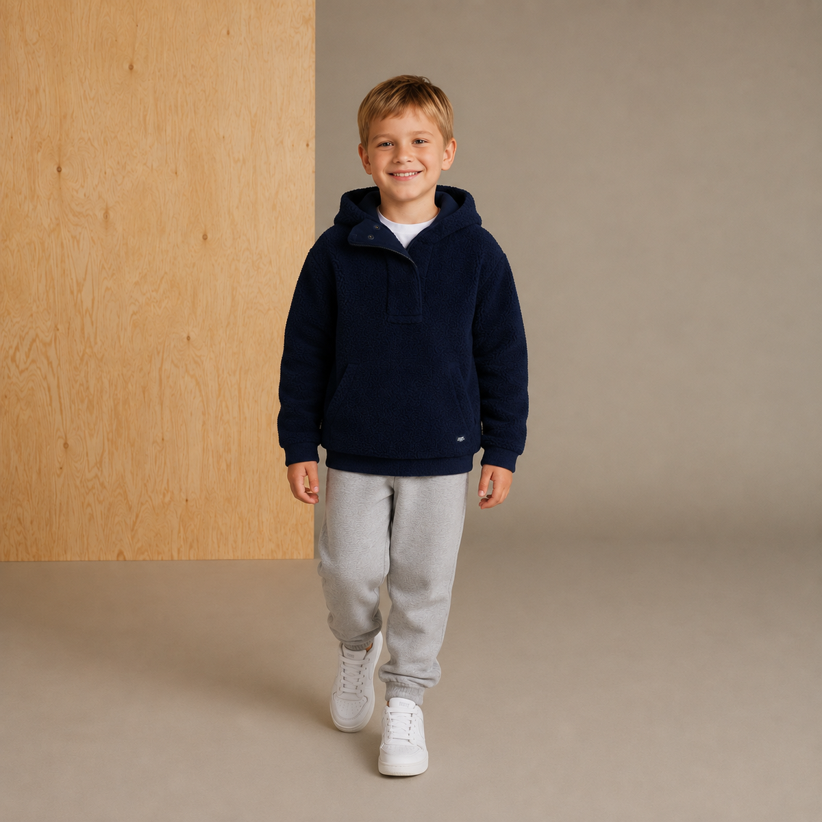 Joy Chic Navy Sweatshirt