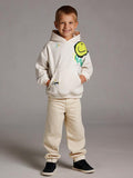 Cherry Crumble Cream Snug Flock Hoodie