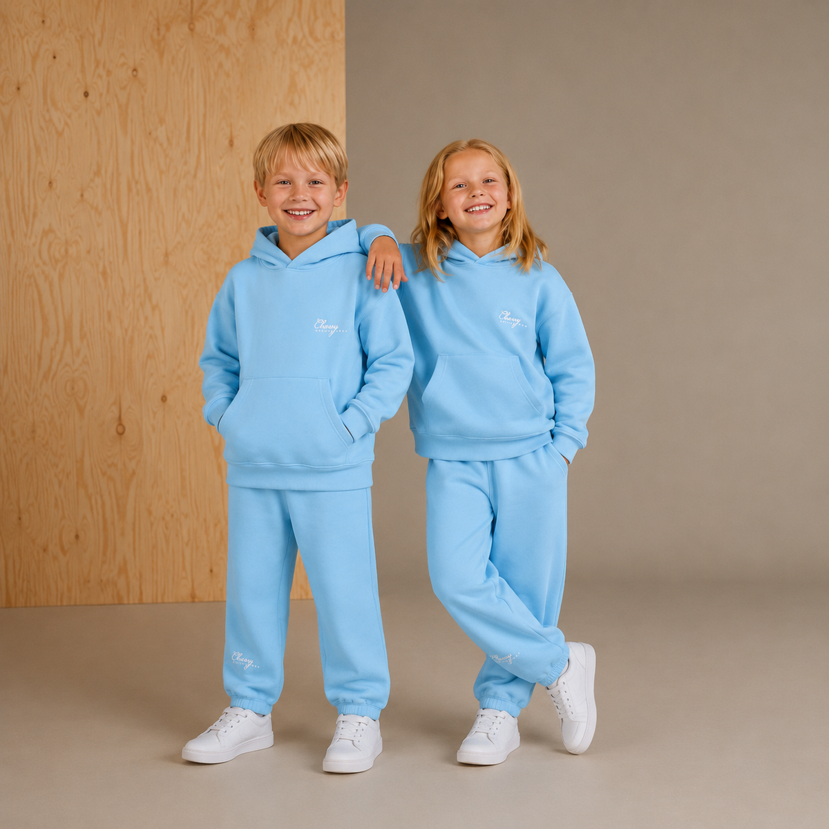 Twinkle Blue Sweatshirt Set