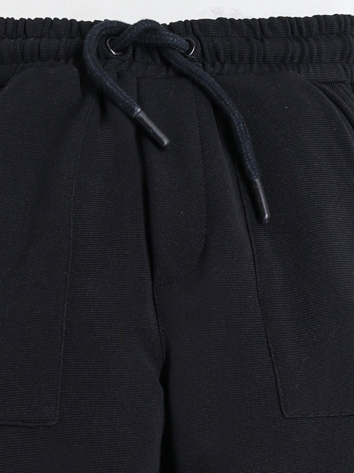 Cherry Crumble Black Stripes Playful-Sleek Summer Track Pants